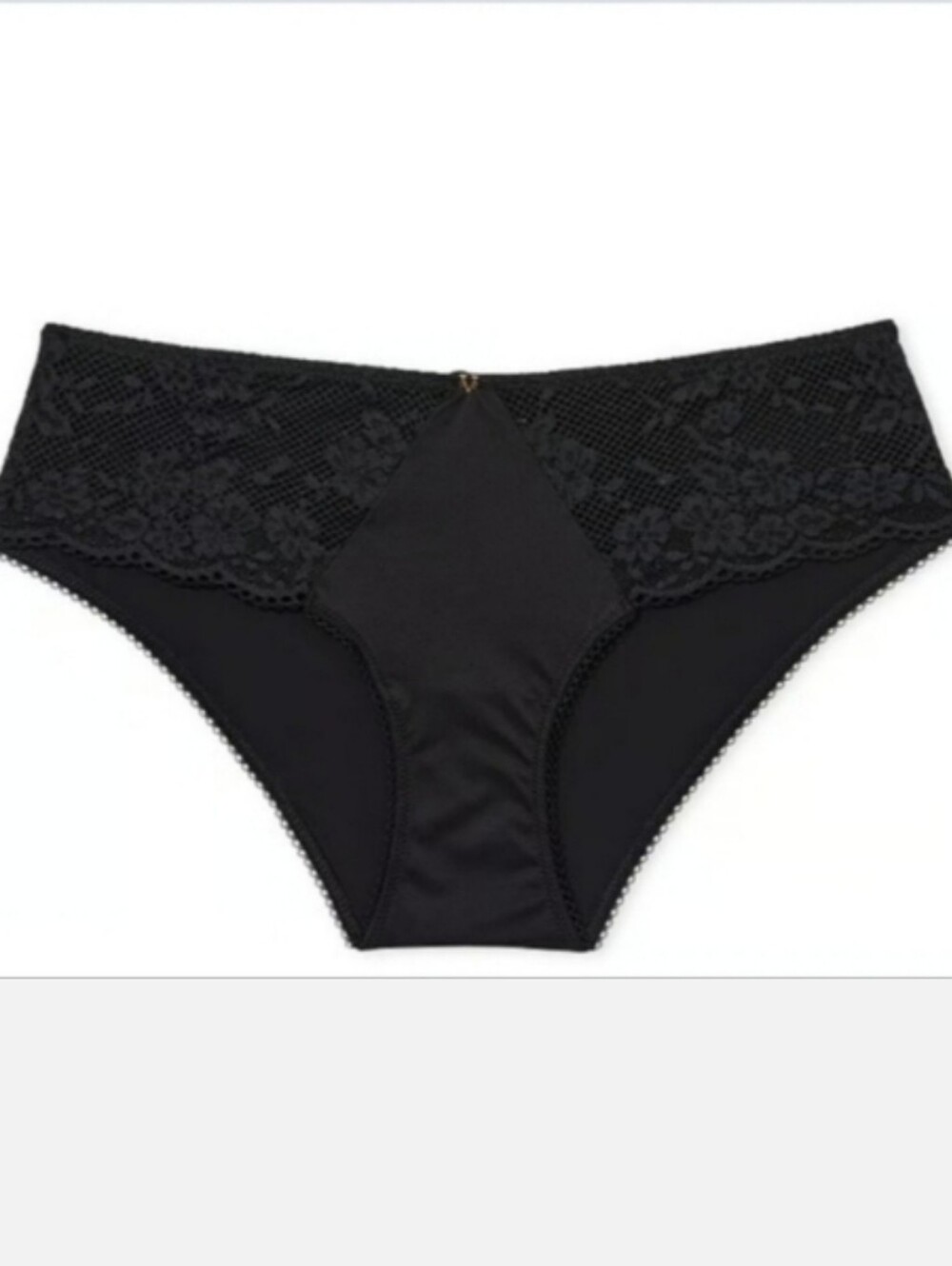 Victoria's secret very sexy love cloud smooth lace hiphugger panty BLACK XSMALL